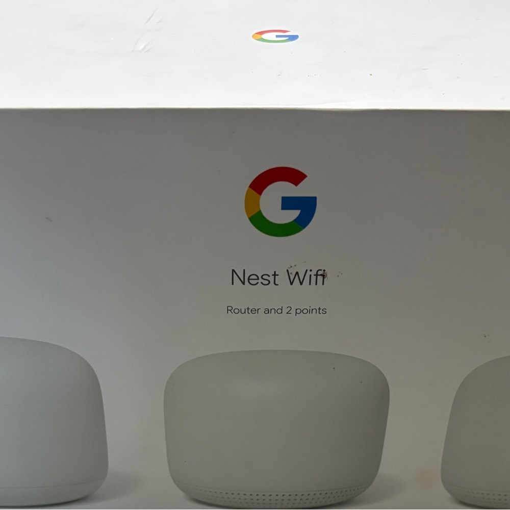 Google Nest Wifi System in White